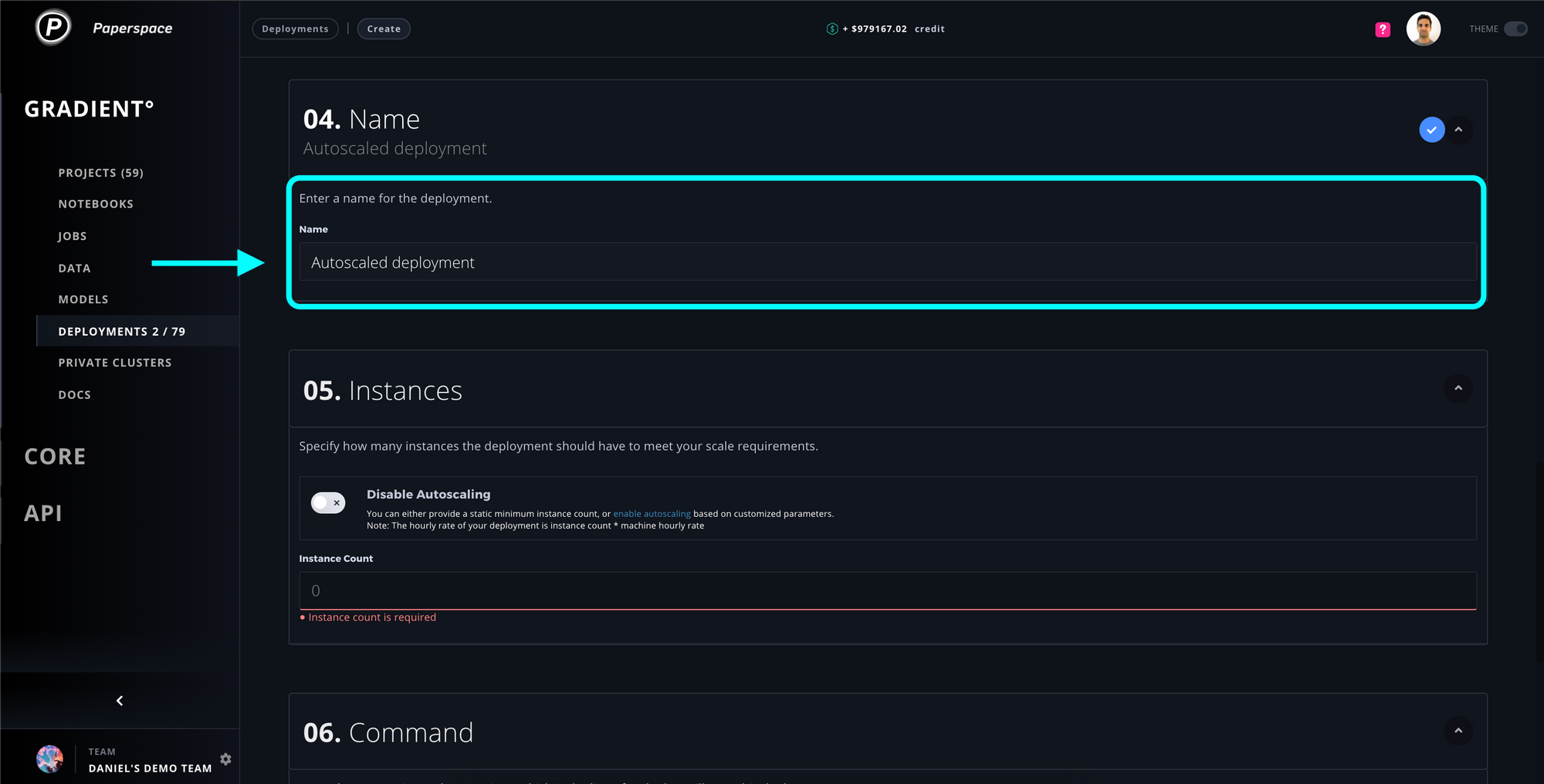 Autoscaling now available for model serving and deployments