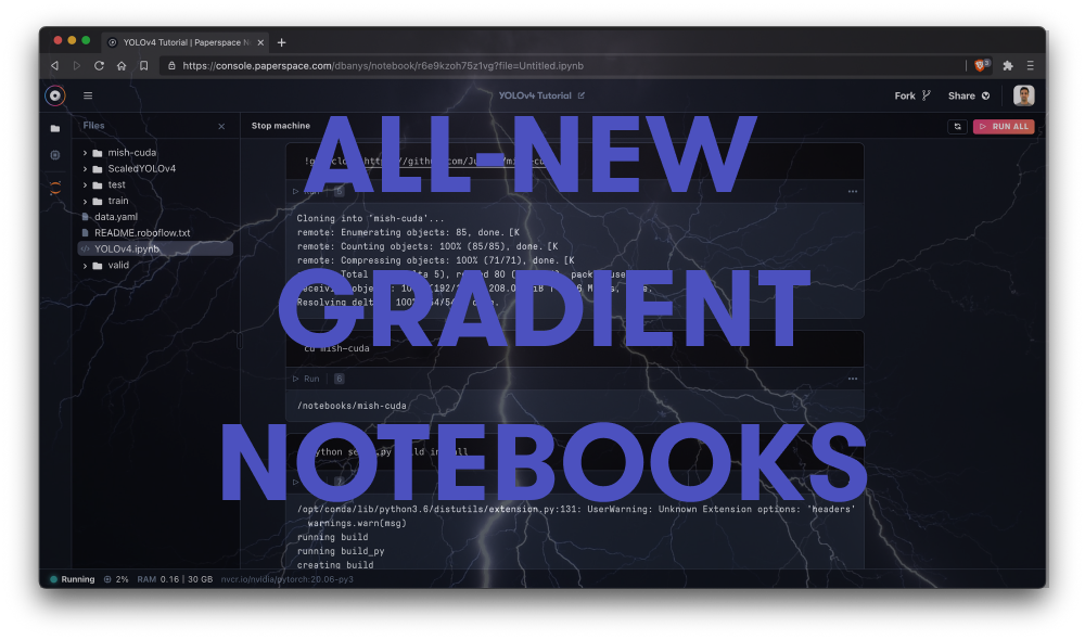 Gradient Notebooks just got the biggest update since 2019