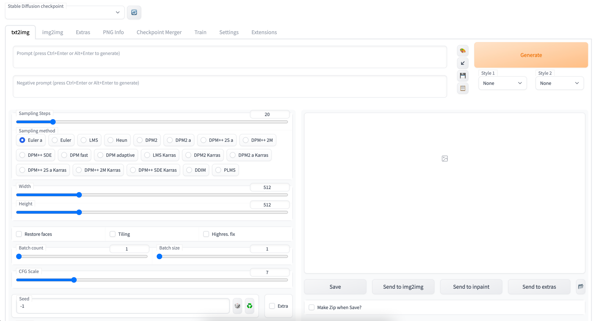 talking Ben app, Stable Diffusion