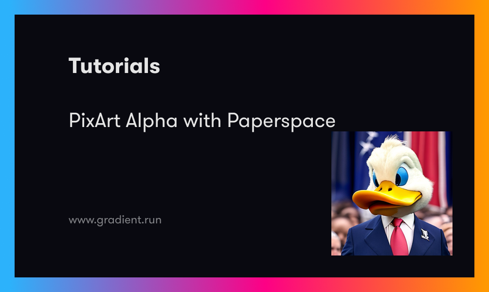 PixArt Alpha with Paperspace