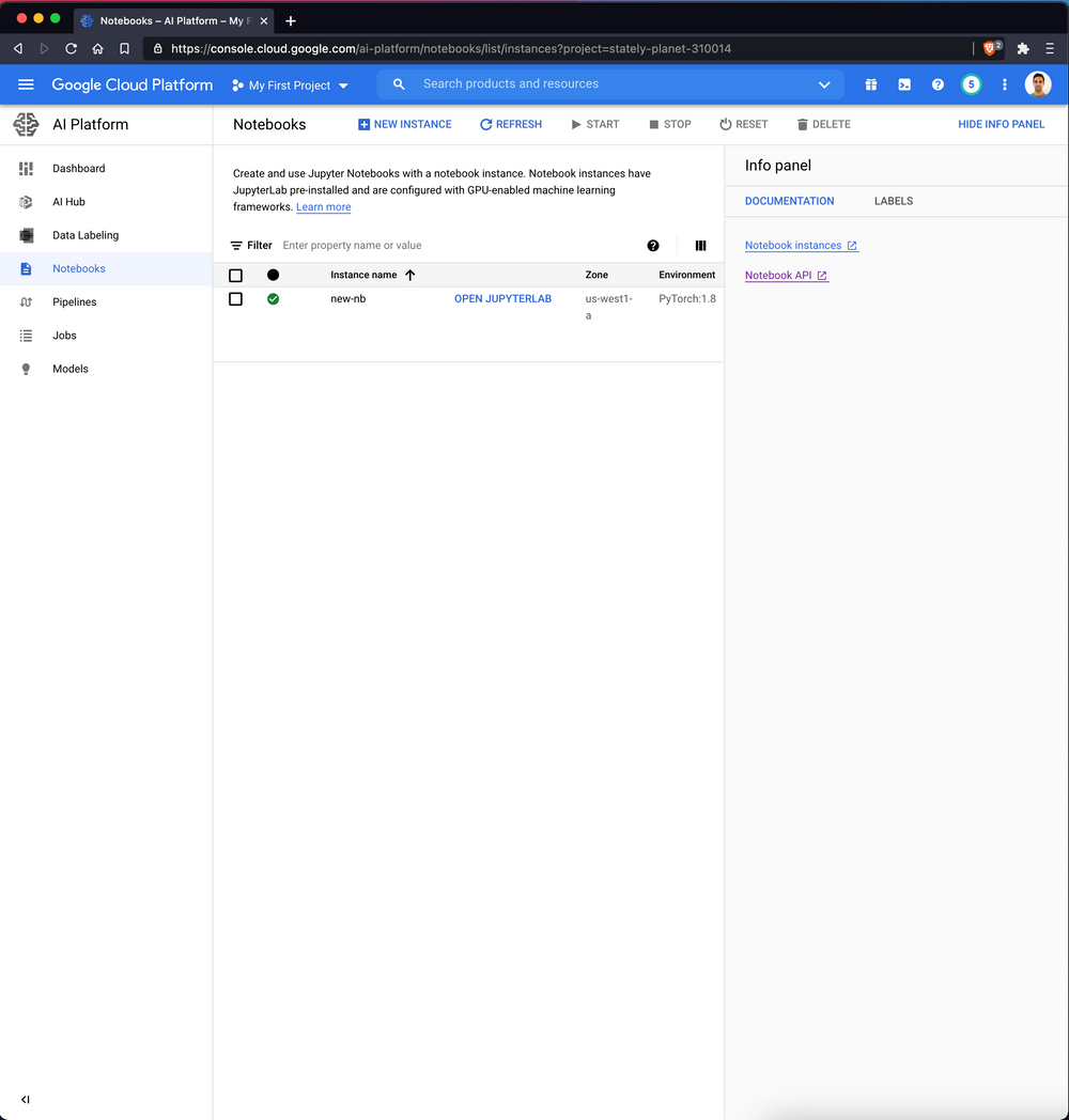 Comparison: Google's AI Platform Notebooks and Paperspace's Gradient ...