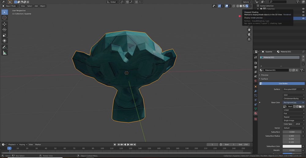 Basics of Adding Background Images And Textures To Your 3-D Models