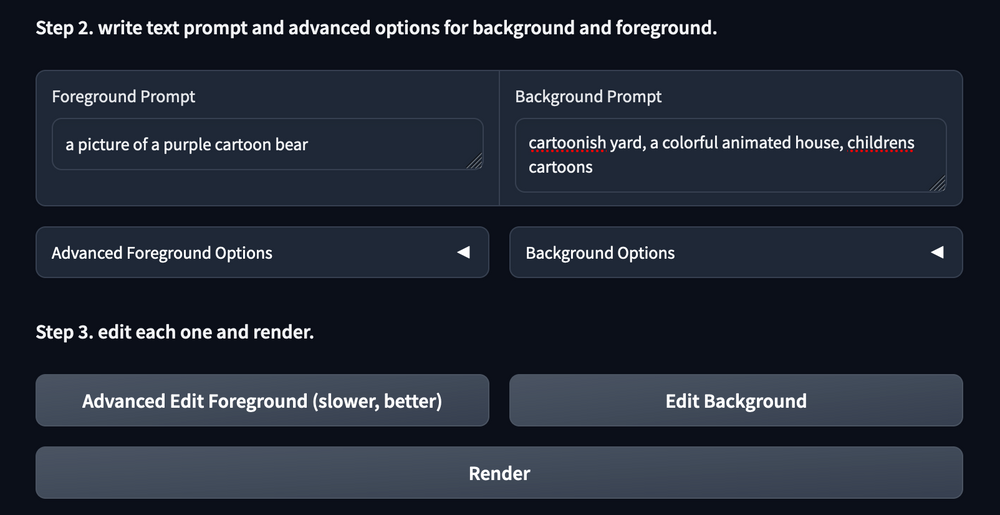 Creating an editable motion animation with StableVideo