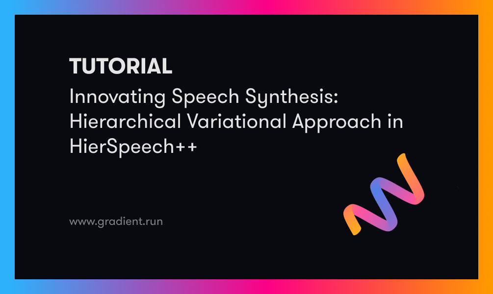 Innovating Speech Synthesis: Hierarchical Variational Approach in ...